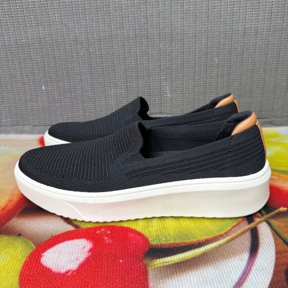 Skecher's Street Women's Black Slip-On Sneakers Size 9.5 Air-Cooled Memory Foam - Picture 1 of 6